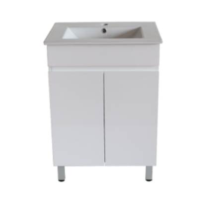 Narrow Freestanding 600mm Vanity M63LG